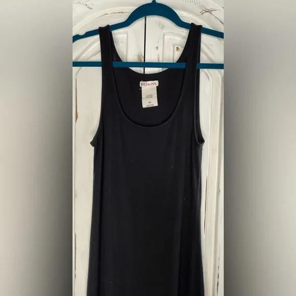 Merona black tank dress sz XS - Picture 3 of 4